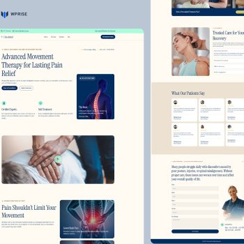 ChiroRelief - Chiropractic Lead Generation Landing Page
